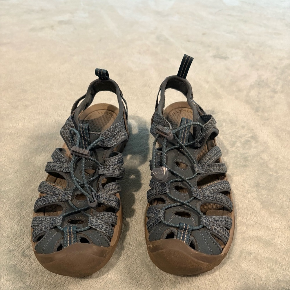 Keen Women's Sandals - Gray and Brown